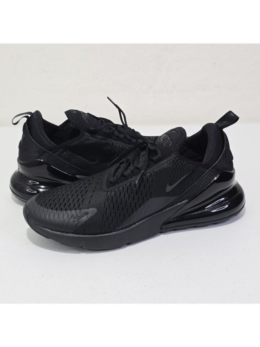 Nike Air Max 270 Triple Black Men's Size 12 (Fits Like 11.5) AH8050 005 (NWOB)